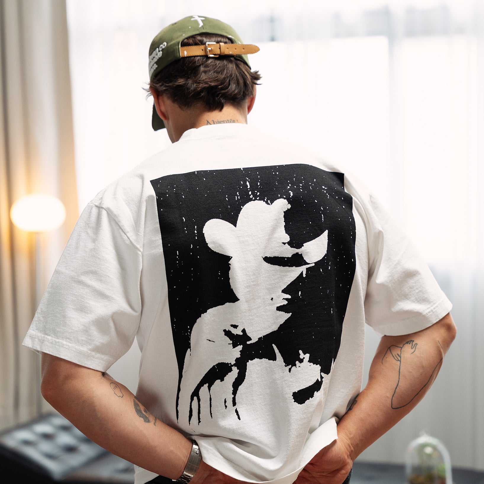 In Loving Memory T-Shirt (White) OVERSIZED