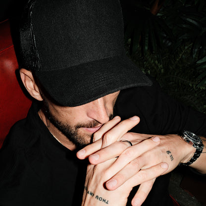 Cord Trucker Black
