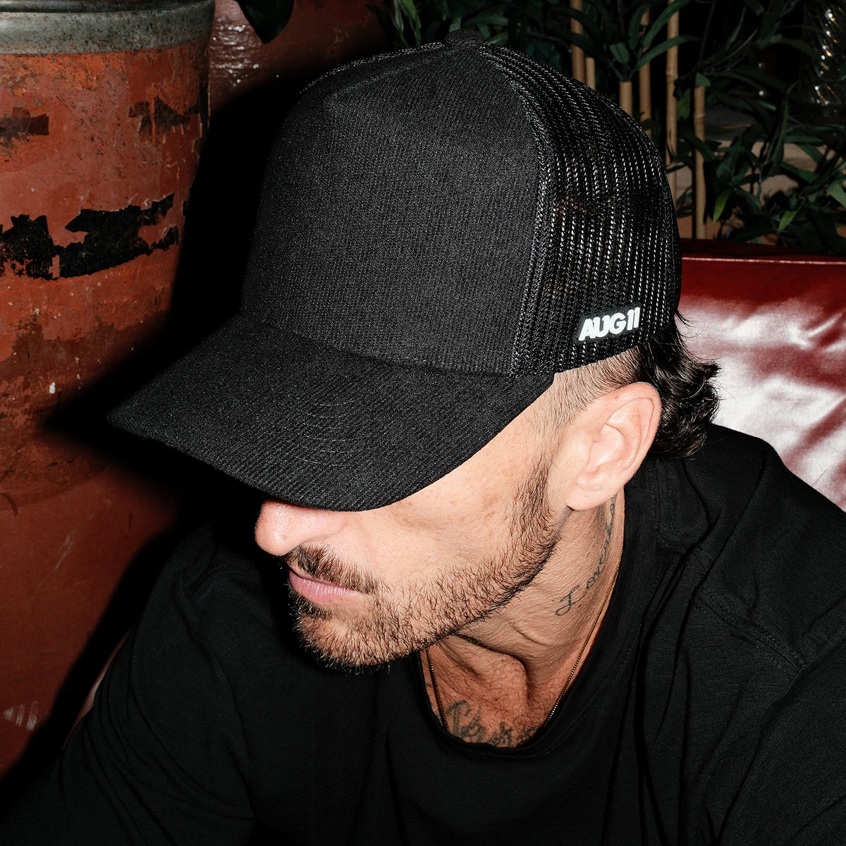 Cord Trucker Black