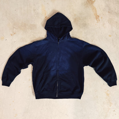 Lord Forgive Zip-Up Hoodie (Vintage Black)