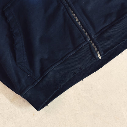 Lord Forgive Zip-Up Hoodie (Vintage Black)