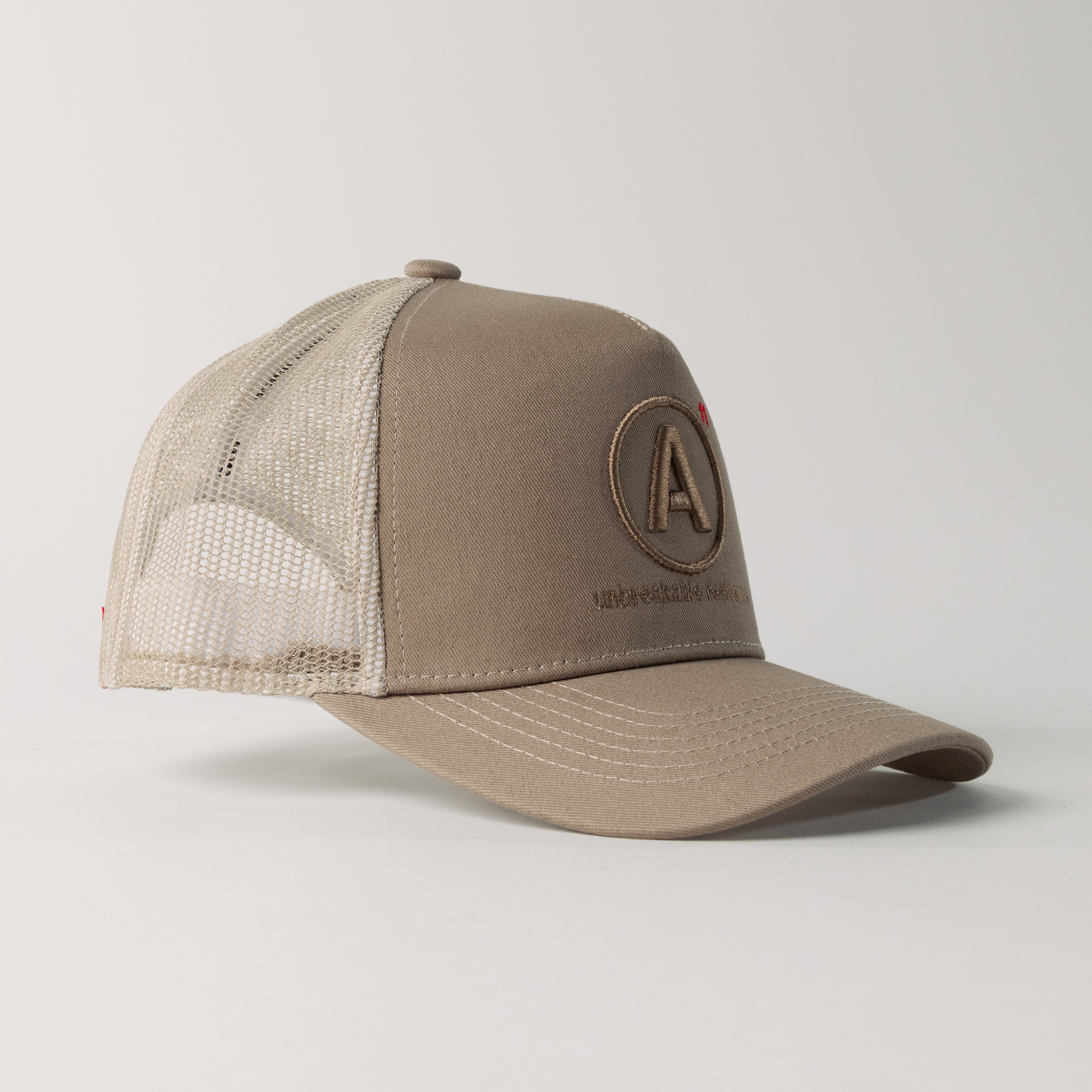 Essentials Mesh Trucker (Taupe)