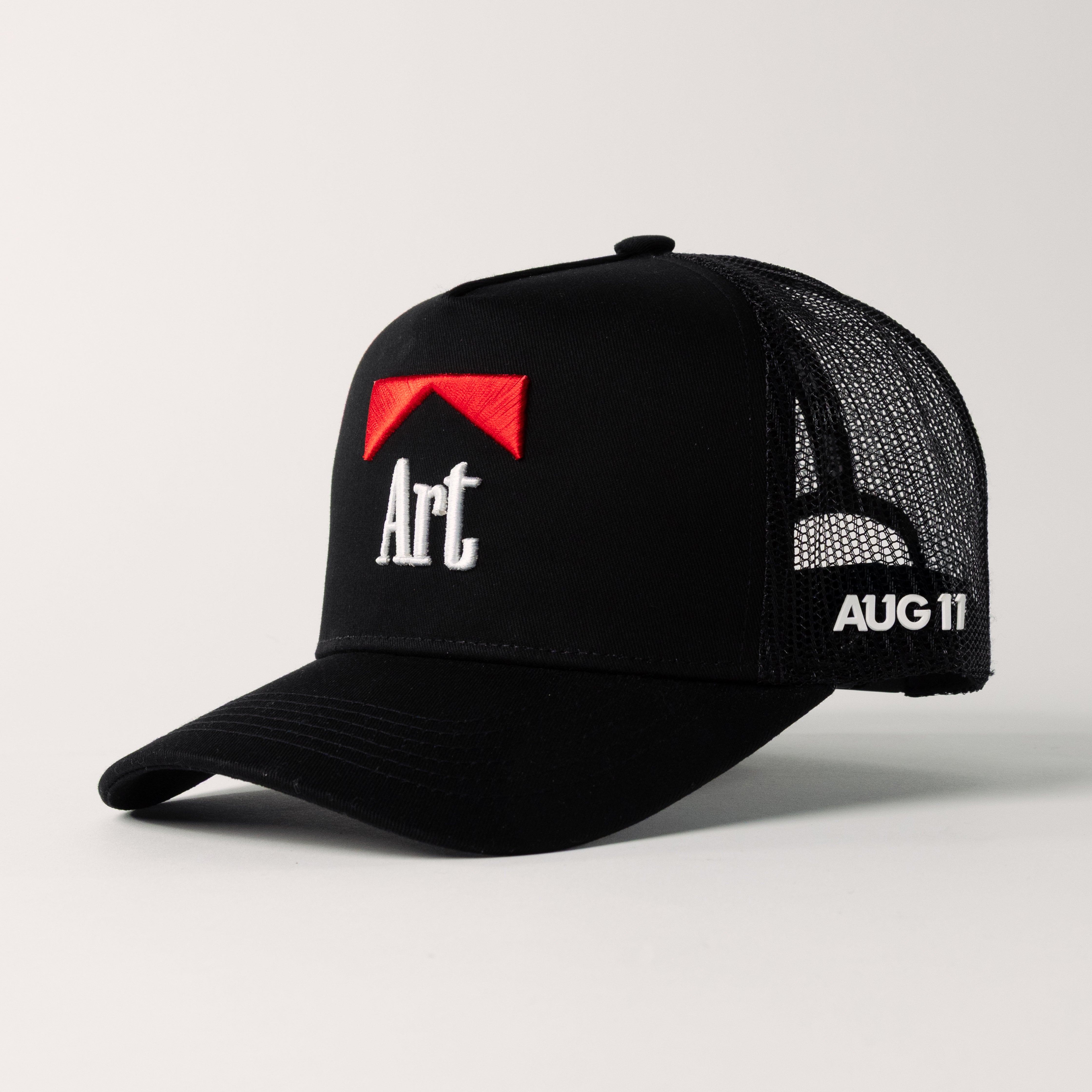 Art Mesh Trucker (Black)