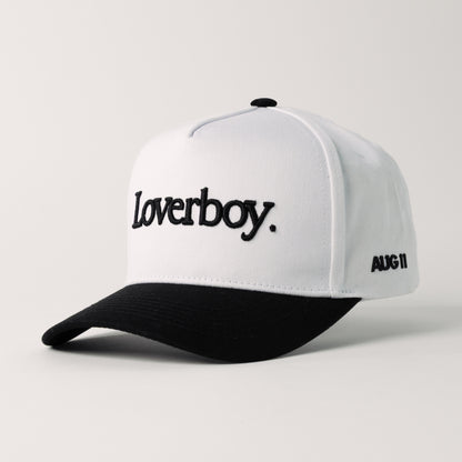 Loverboy Snapback (White/Black)