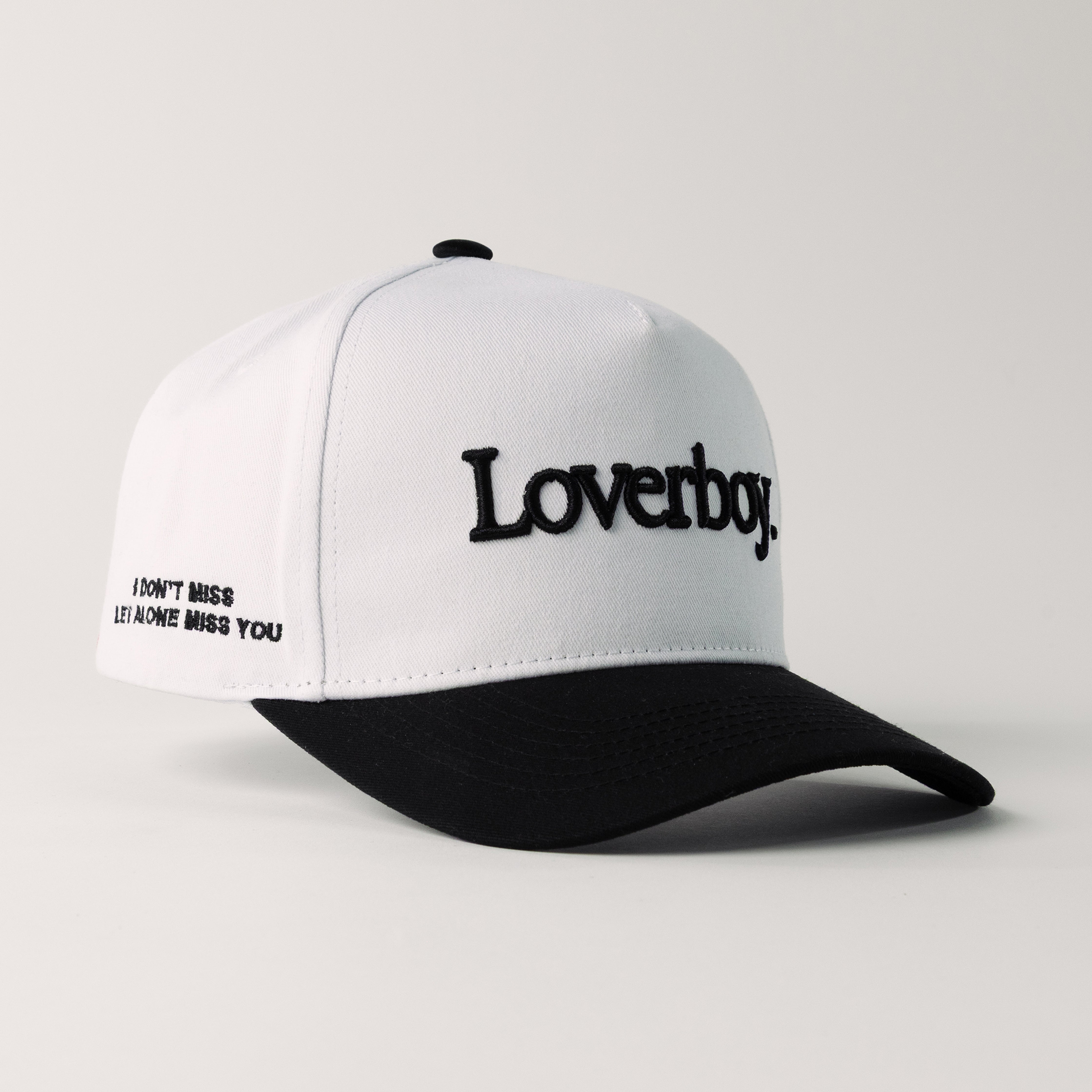 Loverboy Snapback (White/Black)