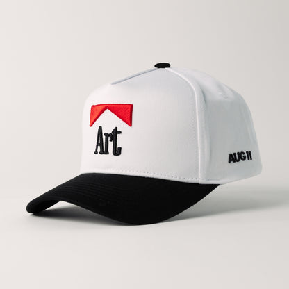 Art Snapback (White/Black)