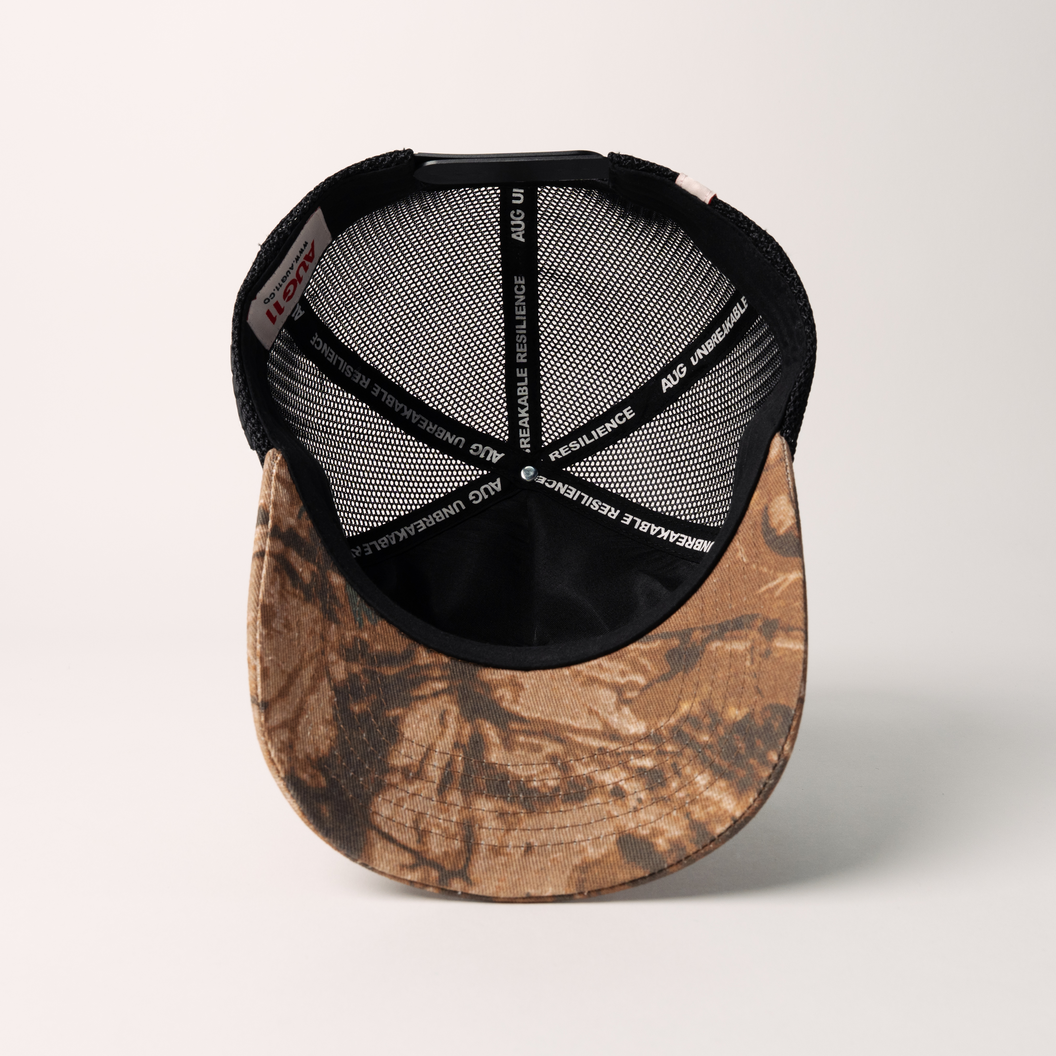 Lord Forgive Me Camo/Blk (Unstructured Mesh Trucker)