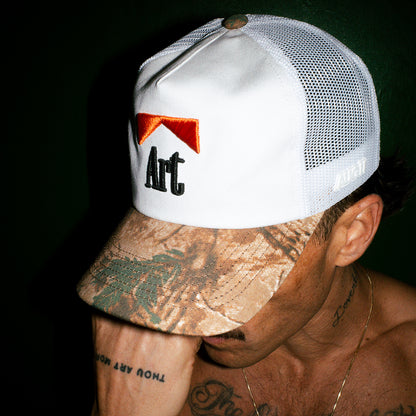 Art White Trucker Camo (Unstructured)