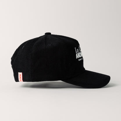 Emotifs Corduroy Snapback (Black)