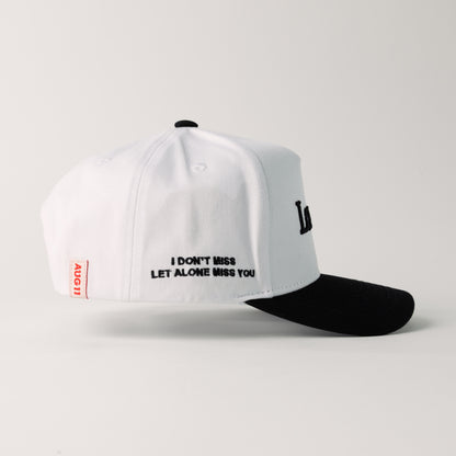 Loverboy Snapback (White/Black)