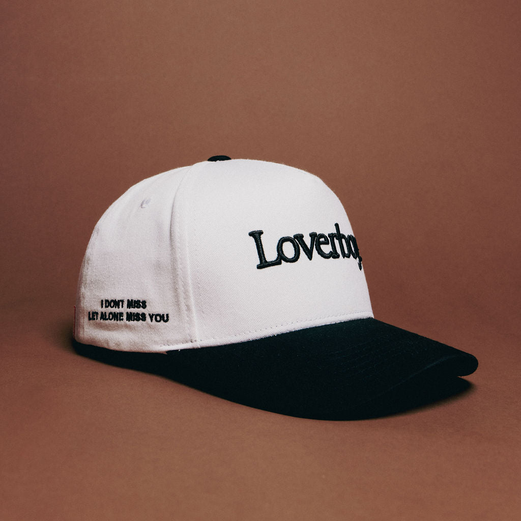 Loverboy Snapback (White/Black)