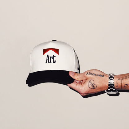 Art Snapback (White/Black)