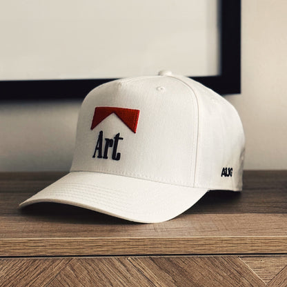 Art Snapback (White/White)