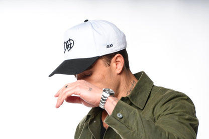 Dad Snapback (White/Black)