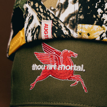 Thou Art Mortal Snap Back (Moss)