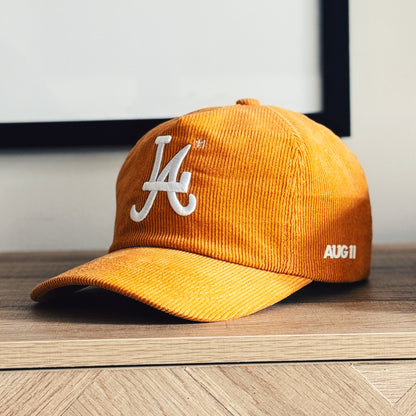 Atlangeles Corduroy Snapback (Amber)