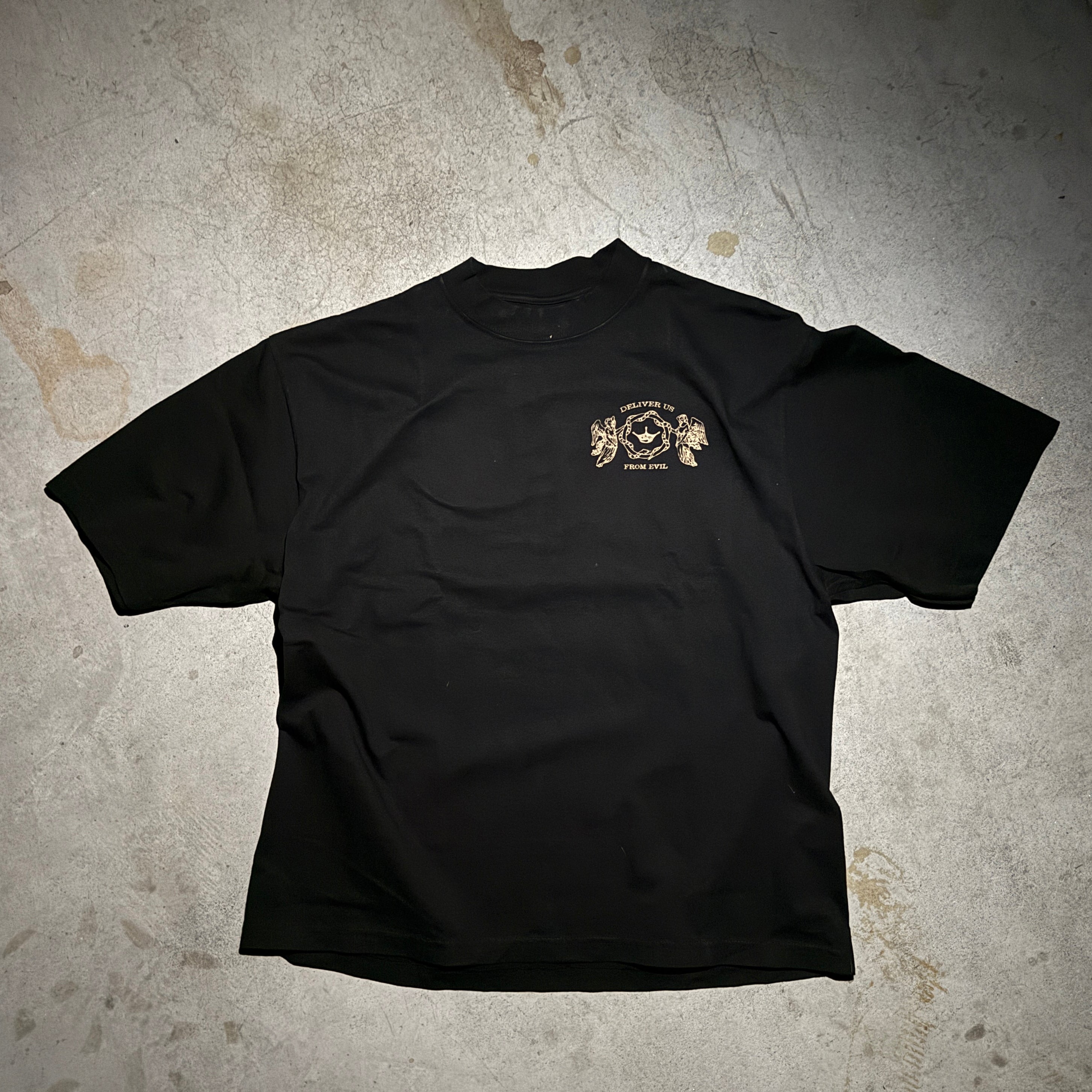 Lord Forgive T-Shirt (True Black) OVERSIZED