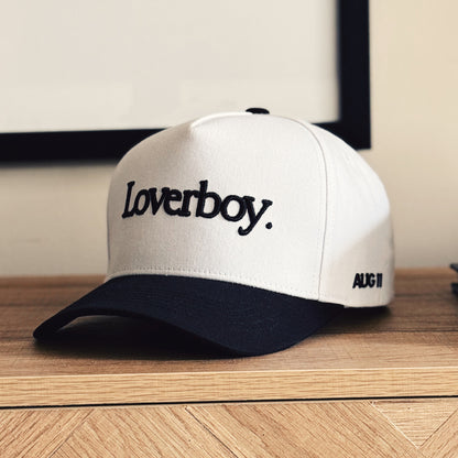 Loverboy Snapback (White/Black)